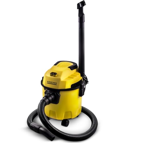 Aspirador WDL 1 Karcher 3 em 1 - Aspira Pó e Água + Função Soprador. Compacto e Portátil - Com alcan