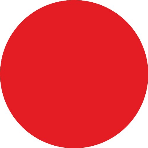 WallPops Red Hot Dry Erase Dot Decals
