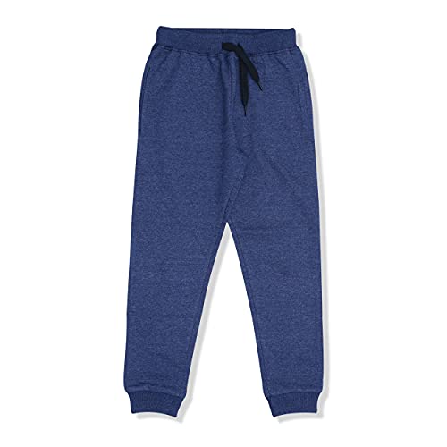 Image of Boys Cotton Sweat Pants Regular Fit Pack of 2 (3 to 12 Years)