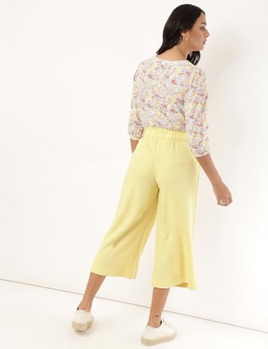 Image of Marks and Spencer Women's Regular Casual Pants (T57 7138K Chartreuse 14)
