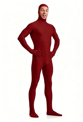 Image of VSVO Spandex Open Face Full Bodysuit Zentai Suit for Adults and Kids