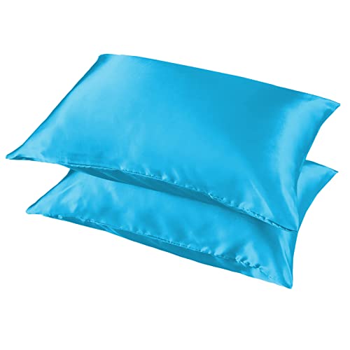 シルク枕カバー マルベリーシルク 2枚 ピローケース 美肌 美髪 静電気防止 防臭 光沢 防ダニ 敏感肌 両面シルク 安眠 ギフト 四季適応 【51*66cm カラー12】