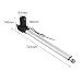 Justech DC 24V Actuador Lineal Motor 6000N 500mm para Auto RV Abridor...