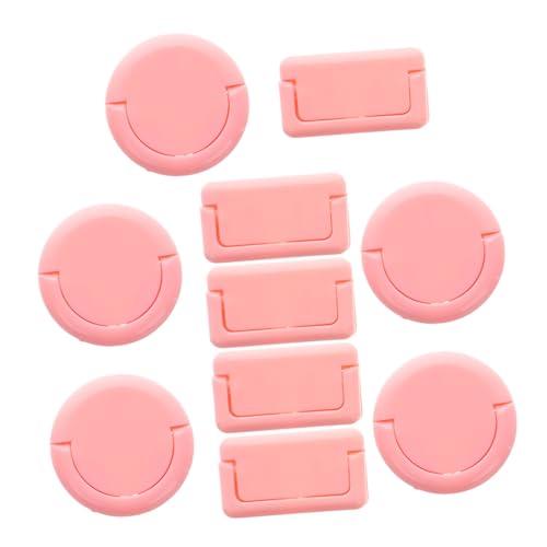MERRYHAPY 10個 用ソケット保護カバー プラグカバー コンセントカバーベビー 用コンセントカバー アウトレットカバーベビー コンセントプラグ プラスチック ピンク
