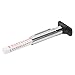 ZJchao Tire Depth Gauge Tester Portable Car Tyre Measuring Tool for All Vehicle Tires, 0-1in Universal Tire Depth Gauge for Mechanics and Car Enthusiasts (Homochromy Plugged in and Not Rotating)