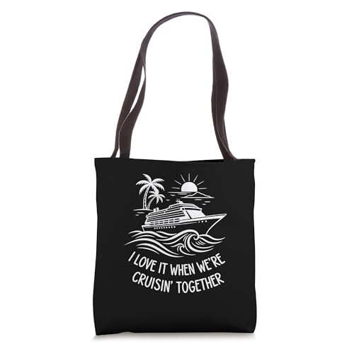 Bolso tote 'I Love It When We’re Cruisin’ Together' miniatura 1