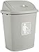 śmieci Puszka, śmieci Plemienia Toaleta, Dom Z Okładką Plastikowy Kosz Na śmieci Bin Kuchnia Zbiórki(Size:40L,Color:Szary)