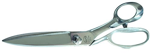 Locau 3173.28 Ciseaux Tailleur Professionnel à l'Ancienne Inox Argent 28 cm
