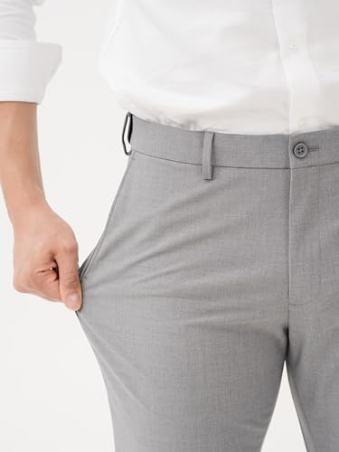 Image of The Pant Project Luxury PV Lycra Stretchable Formal Pants for Men | Stylish Relaxed Fit Men's Wear Trousers for Office or Party | Mens Fashion Dress Trouser Pant