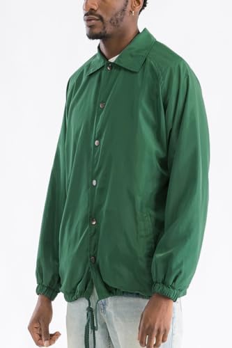 Image of WEIV GEAR Men's Full Zip Hooded Lightweight Windbreaker Anorak Jacket
