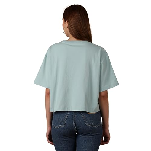 Image of Wrangler Women's Graphic Crew Neck Boxy Fit T-Shirt