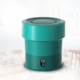 Material de qualidade alimentar: Máquina de lavar portátil, feita de material ABS de alta qualidade, especialmente adequado para lavar roupas íntimas de bebês, roupas íntimas, toalhas, meias, brinquedos ou outros itens pequenos.