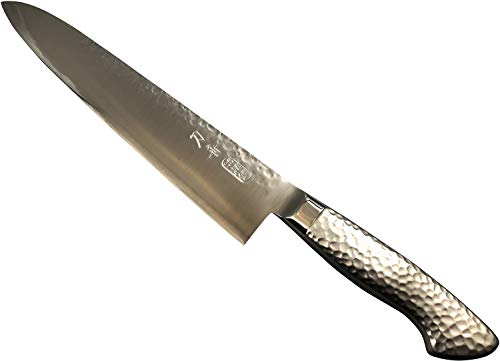 刀舟技研 包丁 牛刀 (左利き用) 270mm 「 刀舟 鎚目モナカハンドル 」 万能包丁 日本製 22388