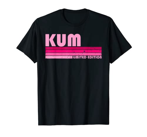 KUM Name Personalized Retro Vintage 80s 90s Birthday T-Shirt