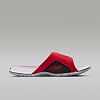 Sandalias Nike Jordan Hydro 4 Retro para hombre (Rojo fuego/Negro/Gris cemento/Blanco) 8