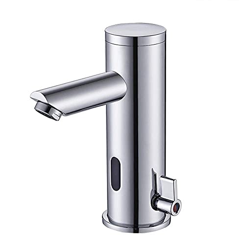 Robinet de lavabo de salle de bain en laiton design haut de gamme montage sur pont