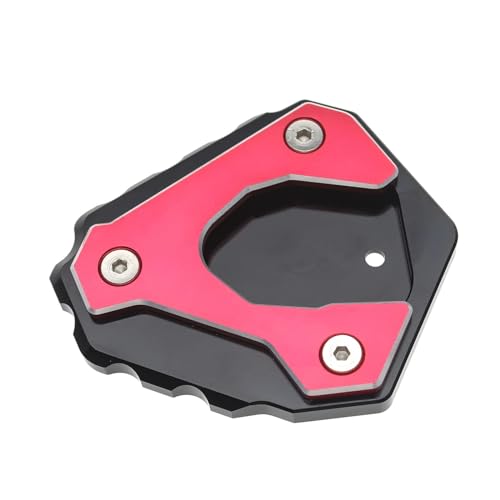 Plaque d'agrandissement pour béquille moto évitant l'enfoncement
