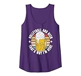Volleyball And Beer That's Why I'm Here Tank Top