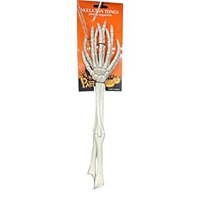 Fancydresswale Halloween Decoration Items for Halloween Party Supply (Skeleton Tongs)