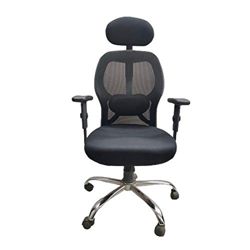 Image of ERGOTECH Seating Solutions Dale Hb Delux Chair for Home and Office (Black)