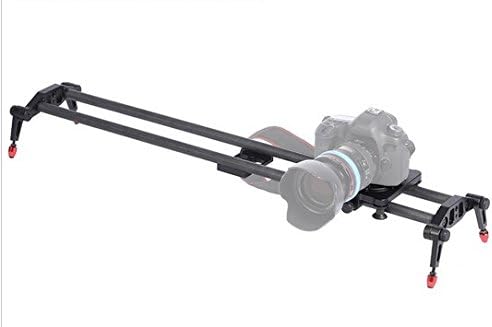 GOWE 31.5" / 80cm Carbon Fiber Photography Track Slider DSLR Camera Video Stabilization Rail System with Max.8kg Load Capacity