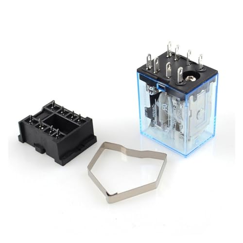 Relé MY2NJ 24VDC de doble circuito con base estable para evitar fallos de señal