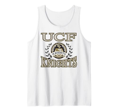 Central Florida Golden Knights Laurels White Tank Top