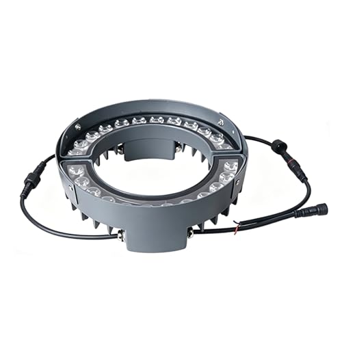 Projecteurs de paysage de basse tension LED étanches IP65 spot circulaire alu vert arbre 155MM