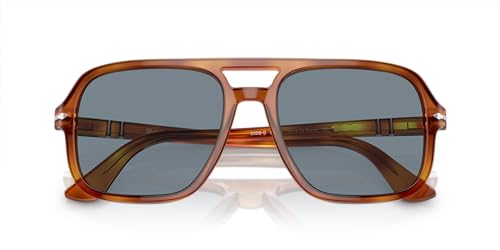 Image of Persol mens Po3328s Aviator Sunglasses