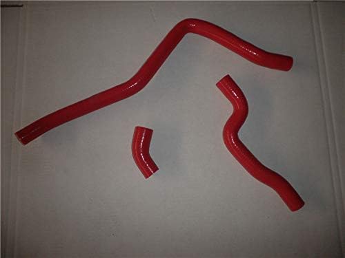 Miniatura 2 de Kit de manguera de radiador de silicona para Yamaha Raptor 660 YFM660 Kit de manguera de radiador 2001 2002 2003 2004 2005 (rojo)