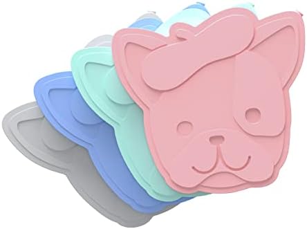 Bentgo® Buddies Reusable Ice Packs - Slim Ice Packs for Lunch Boxes, Lunch Bags, and Coolers - Multicolored 4-Pack (Puppy)
