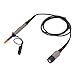 DriKou Oscilloscope Probe, 500mhz Passive High Impedance Universal Kit Interchangeable High Sensitivity with BNC Connector T6500 for Industry