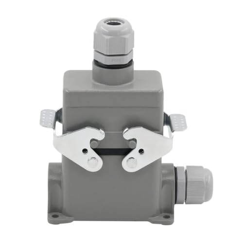 Conector rectangular HDC-HE-010-3/4 industrial de aviación de 10 pines y 500V
