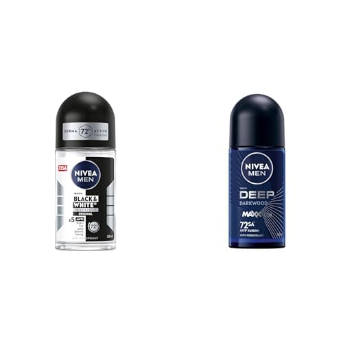 NIVEA MEN Seti | Erkek Black&White Invisible Original 50 mlsuna Karşı sı x1 + Erkek Deep Dimension Darkwood 50mlsuna Karşı sı x1