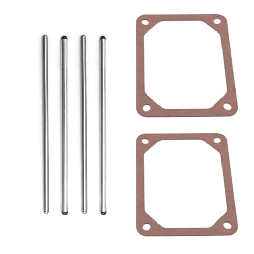 Image of VIKKSAER 2Set 690981 690982 690971 Push Rod Set of 2 & Valve Cover Gasket, Replacement for B S (2 Set)