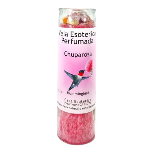 Hummingbird (CHUPARROSA)-Palm Wax Spiritual Intention Spell Candle-[Pink] | Vela CASA ESOTERICA PERFUMADA- (CHUPARROSA) by MAGICK SPACE - Used condition - US$22.00
