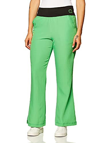 WonderWink Women's Four Stretch Fold Over Knit Waist Scrub Pant
