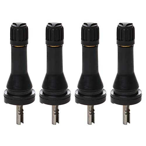 KOBONA Lot de 4 tiges de valve TPMS pour Mazda Nissan Mitsubishi Renault Fiat Chrysler Cover