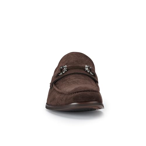 Image of Ferro Aldo Men's Premium Moc Toe Loafers | Casual & Dress Styles with Tassels & Horsebit Buckles