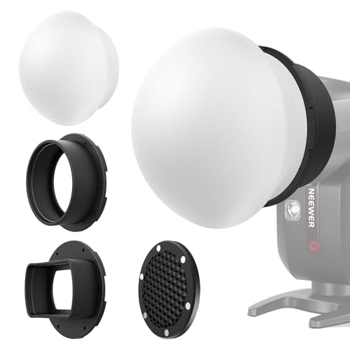 Diffuseur de flash silicone NEEWER contre les ombres dures pour flash Godox V1 Z1