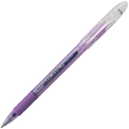 Bolígrafos metálicos gel Pentel Sparkle Pop 3 unidades miniatura 4