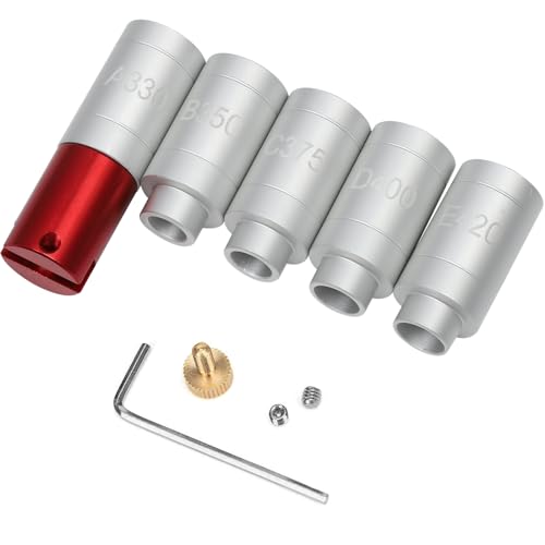 Homaisson Gauge Body with 5 Bushing Set for A330, C375, D400, B350, E420, Headspace Gauge Kit with Compatible Body for Checking Most Bottlenecks
