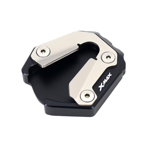 Plaque de support pour béquille latérale XMAX300 agrandisseur de pied CNC 2021-2023