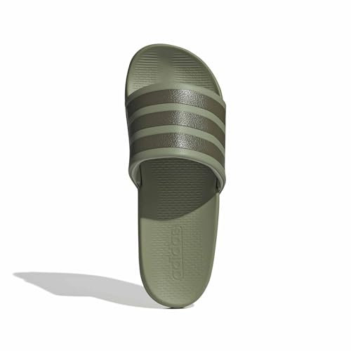 adidas ADILETTE COMFORT Unisex-Erwachsene Slides, Tent Green/Olive Strata, 11 Women/10 Men – Ansicht 2