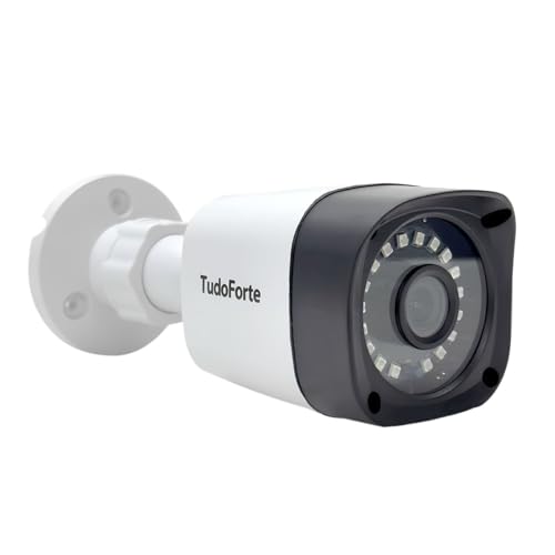 Câmera de Segurança Full HD 1080p 2MP Bullet 20 Metros Infravermelho Lente 2.8mm Tudo Forte
