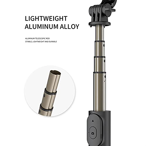 Palo selfie inalámbrico SCRUBY con mini trípode plegable y conexión Bluetooth estable 5
