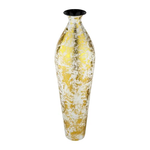 Image of 24 inches Metal Flower Vase for Home Decor Office Living Room Corner Decoration
