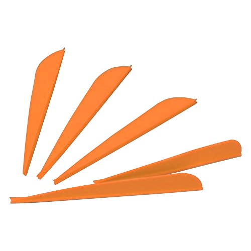 Hosolee 36 Pack Archery Fletches 4 Inch Arrows Vanes Plastic Fletching For Diy Shafts Hunting Targeting #TOP4