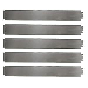 Serina 8801 Rasenkante Metall Grau 100x14cm