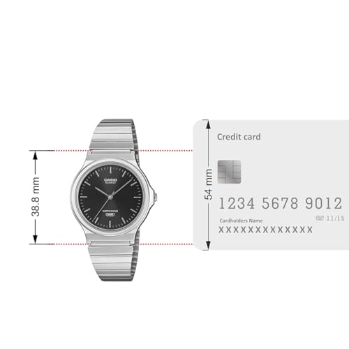 Image of Casio MQ-24DA-1ADF Analog Black Watch Unisex (A2550)